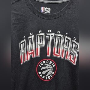 Toronto Raptors T-Shirt Men's XL Black NBA Ultra Game Basketball
